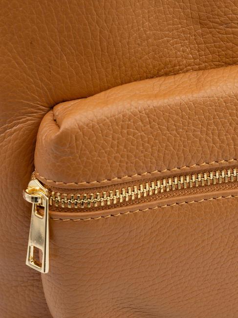 VANESSA Dollar-Rucksack aus Leder dunkles Leder - Damentaschen