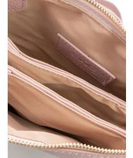 LESAC SIMONA Umhängetasche aus Tris-Dollar-Leder tausendjähriges Rosa - Damentaschen - 5