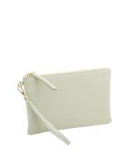 LESAC ROBERTA Dollar-Clutch aus Leder arktisches Blaugrün - Damentaschen - 2