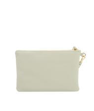 LESAC ROBERTA Dollar-Clutch aus Leder arktisches Blaugrün - Damentaschen - 3