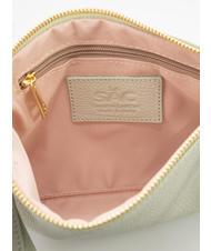 LESAC ROBERTA Dollar-Clutch aus Leder arktisches Blaugrün - Damentaschen - 6