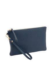 LESAC ROBERTA Dollar-Clutch aus Leder Jeans - Damentaschen - 2