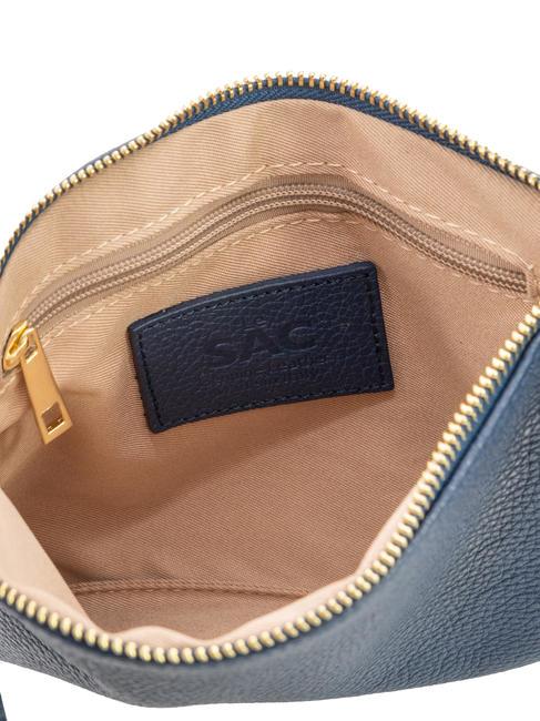 ROBERTA Dollar-Clutch aus Leder Jeans - Damentaschen