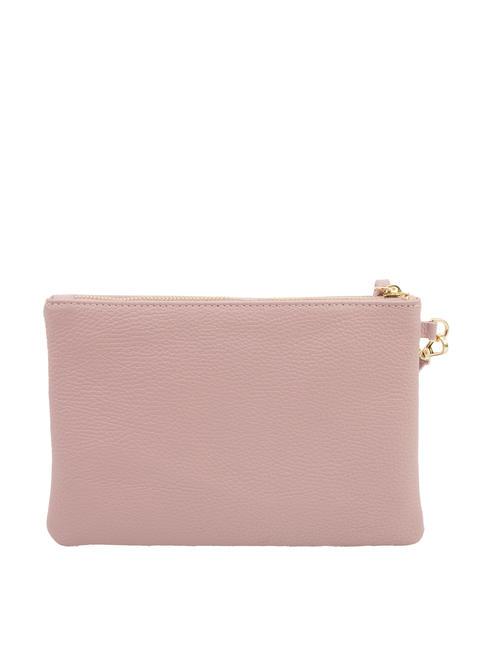 ROBERTA Dollar-Clutch aus Leder tausendjähriges Rosa - Damentaschen