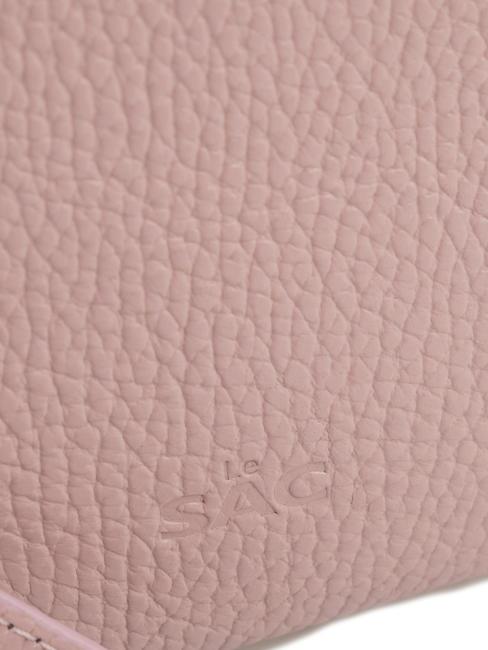 ROBERTA Dollar-Clutch aus Leder tausendjähriges Rosa - Damentaschen