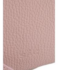 LESAC ROBERTA Dollar-Clutch aus Leder tausendjähriges Rosa - Damentaschen - 5