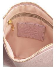 LESAC ROBERTA Dollar-Clutch aus Leder tausendjähriges Rosa - Damentaschen - 6