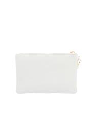 LESAC ROBERTA Dollar-Clutch aus Leder optisches Weiß - Damentaschen - 3