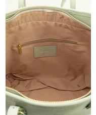 LESAC CHIARA Dollar-Shopper-Tasche aus Leder arktisches Blaugrün - Damentaschen - 6