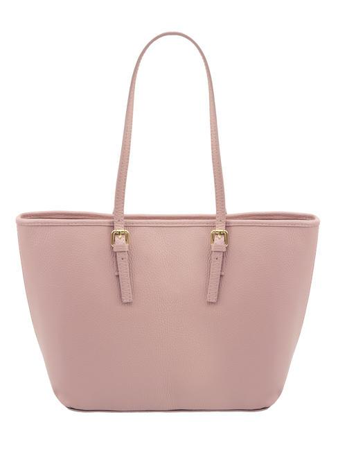 CHIARA Dollar-Shopper-Tasche aus Leder tausendjähriges Rosa - Damentaschen