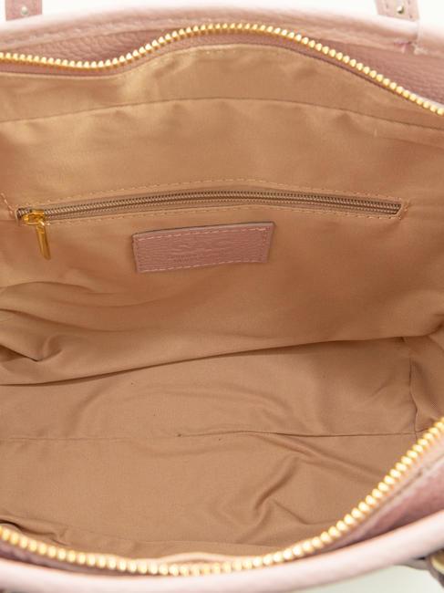 CHIARA Dollar-Shopper-Tasche aus Leder tausendjähriges Rosa - Damentaschen