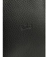 LESAC MARTINA Dollar-Shopper-Tasche aus Leder Schwarz - Damentaschen - 6