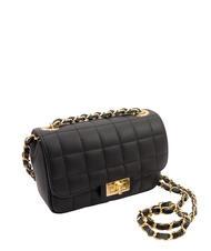 LESAC GIULIA Dollar-Umhängetasche aus Leder mit Kette - Damentaschen