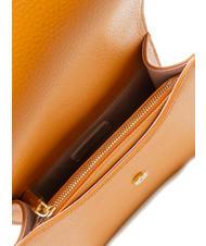 COCCINELLE ANNE Minitasche mit Klappe aus gehämmertem Leder Paprika - Damentaschen - 6