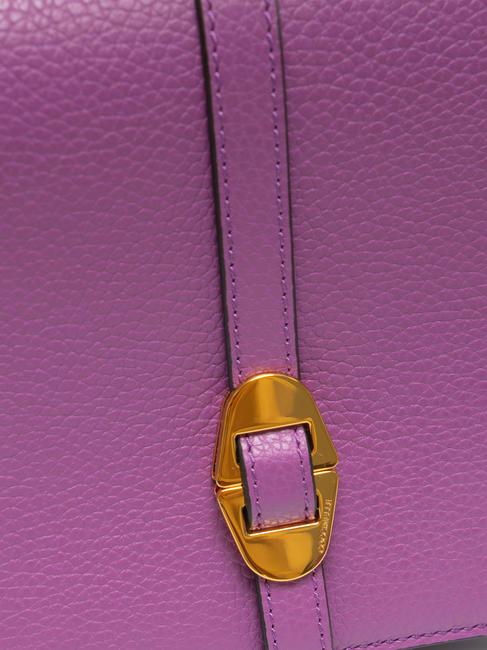 COSIMA Umhängetasche aus gehämmertem Leder Dahlie - Damentaschen