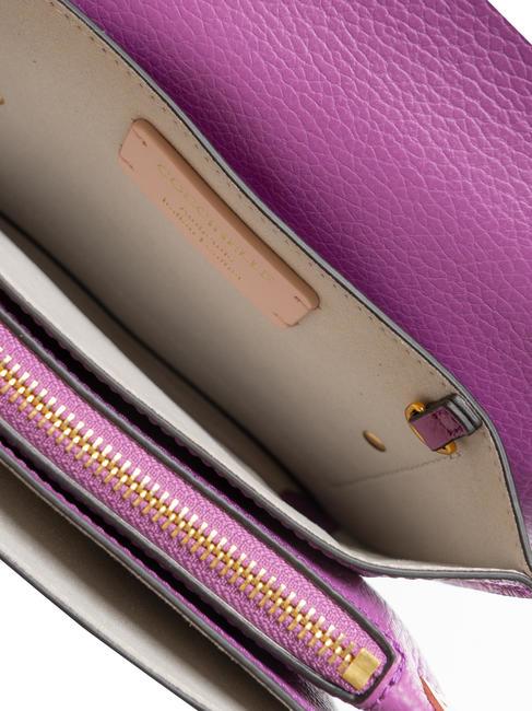 COSIMA Umhängetasche aus gehämmertem Leder Dahlie - Damentaschen