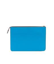 FURLA ULISSE Clutch aus robustem Kalbsleder türkis h - Damentaschen - 4