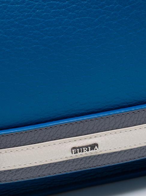 GIOVE Doppelte Nirvana-Kupplung klein blau f+schwarz - Damentaschen