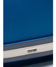 FURLA GIOVE Doppelte Nirvana-Kupplung klein blau f+schwarz - Damentaschen - 3