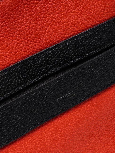 HUNTER  Ledertasche orange - Umhängetaschen Herren