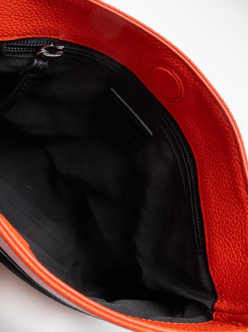 HUNTER  Ledertasche orange - Umhängetaschen Herren