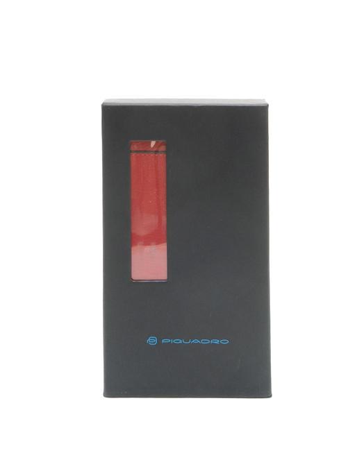 MUSE Gro&szlig;e Lederbrieftasche mit umlaufendem Rei&szlig;verschluss ROT - Brieftaschen Damen