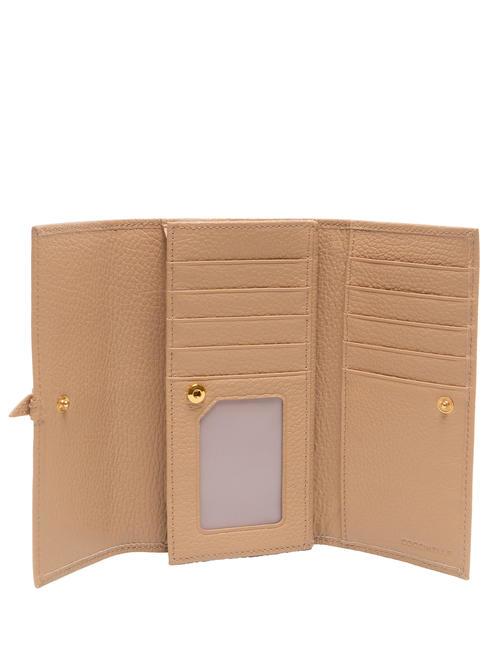 CHERRY  Portemonnaie aus genarbtem Leder getoastet - Brieftaschen Damen