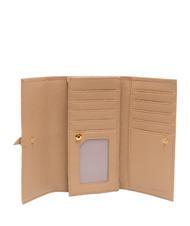 COCCINELLE CHERRY  Portemonnaie aus genarbtem Leder getoastet - Brieftaschen Damen - 2