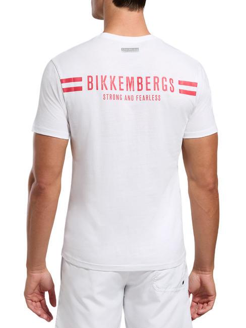 VERTICAL STRIPES Baumwoll t-shirt Wei&szlig; - Herren-T-Shirts