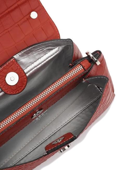 BIGNE Kleine Tasche aus Kokosleder Backstein - Damentaschen