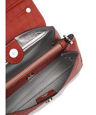 TOSCA BLU BIGNE Kleine Tasche aus Kokosleder Backstein - Damentaschen - 3