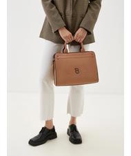 TOSCA BLU TB LOGO Aktentasche mit Schultergurt BEIGE - Damentaschen - 4