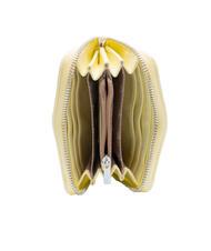 L'ATELIER DU SAC REBECCA Gesteppte Geldb&ouml;rse mit umlaufendem Rei&szlig;verschluss helle Limette - Brieftaschen Damen - 2