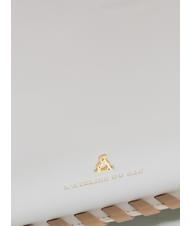 L'ATELIER DU SAC MIDNIGHT IN PARIS Schultertasche weiß/braun - Damentaschen - 3