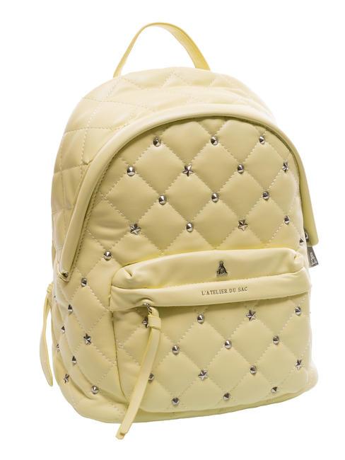 REBECCA Gesteppter Rucksack helle Limette - Damentaschen