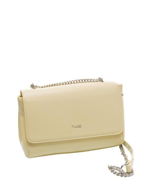 BLUSH Umhängetasche mit Schal Gelb - Damentaschen