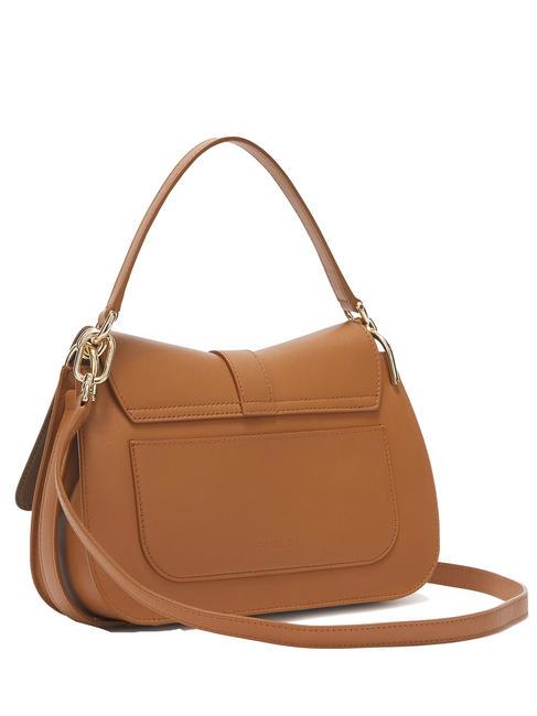 FLOW M M Lederhandtasche Brandy - Damentaschen