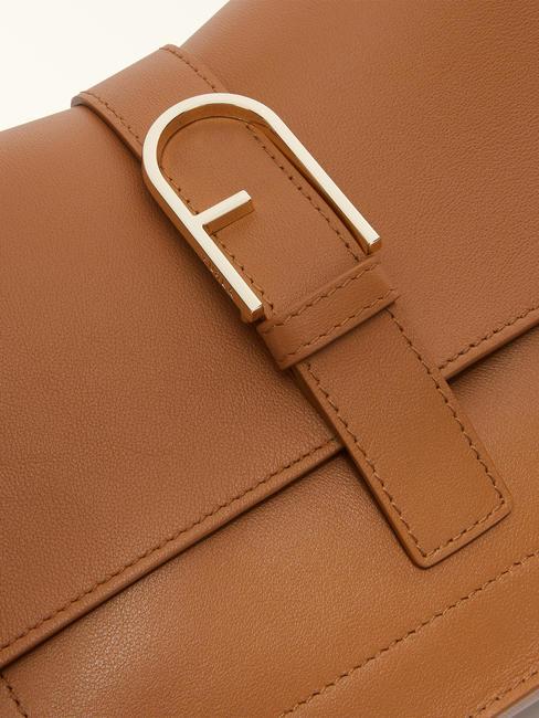 FLOW M M Lederhandtasche Brandy - Damentaschen