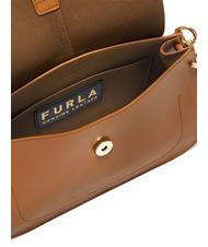 FURLA FLOW M M Lederhandtasche Brandy - Damentaschen - 4