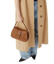 FURLA FLOW M M Lederhandtasche Brandy - Damentaschen - 5