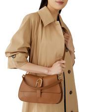 FURLA FLOW M M Lederhandtasche Brandy - Damentaschen - 6