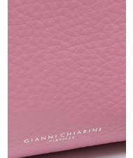 GIANNI CHIARINI MIA Tasche aus gehämmertem Leder mit Schultergurt Rosa-Natur - Damentaschen - 3