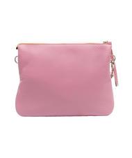 GIANNI CHIARINI MIA Tasche aus gehämmertem Leder mit Schultergurt Rosa-Natur - Damentaschen - 4