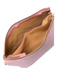 GIANNI CHIARINI MIA Tasche aus gehämmertem Leder mit Schultergurt Rosa-Natur - Damentaschen - 5