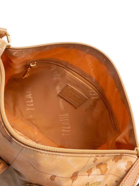 GEO CLASSIC Umhängetasche mit Taschen NATÜRLICH - Damentaschen