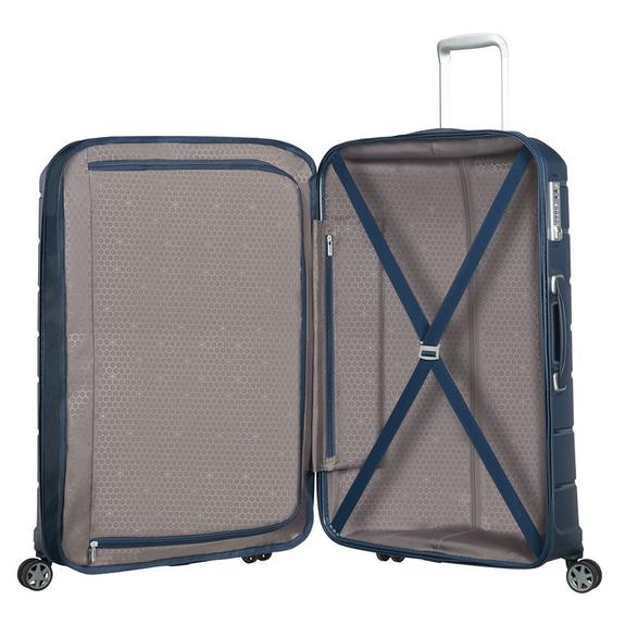 Trolley FLUX, mittlere Größe, erweiterbar blu navy - Harte Trolleys