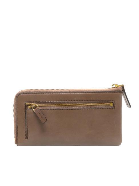 CATERINA  Taupe / Gold - Brieftaschen Damen