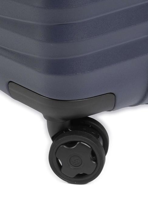 INTUO Extra großer erweiterbarer Trolley blaue Nacht - Harte Trolleys