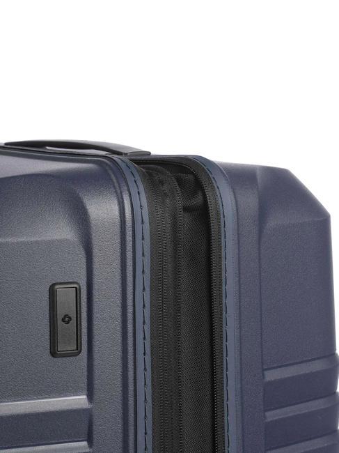 INTUO Großer erweiterbarer Trolley blaue Nacht - Harte Trolleys