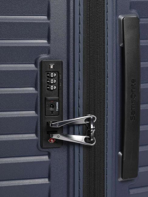 INTUO Großer erweiterbarer Trolley blaue Nacht - Harte Trolleys